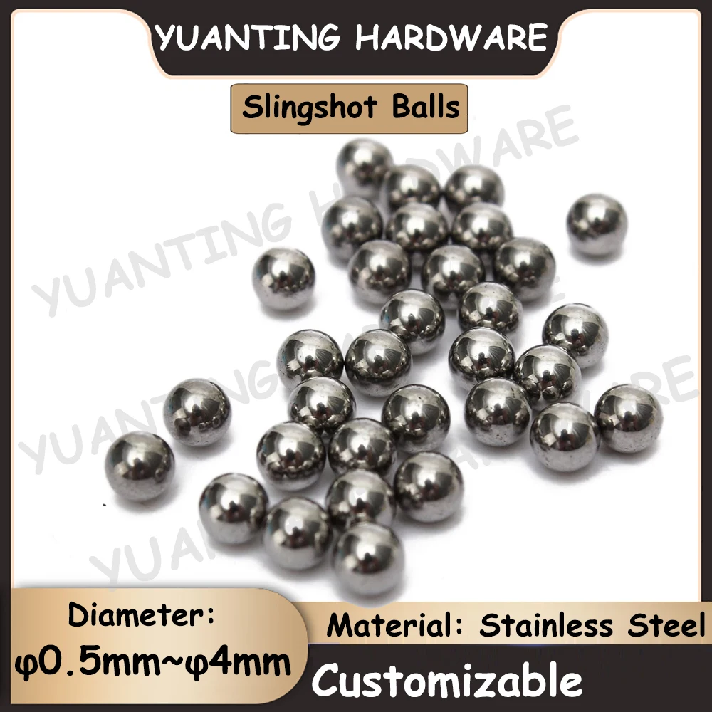 100 шт. шарики из нержавеющей стали для рогатки диаметр 0 5-4 мм | Строительство и