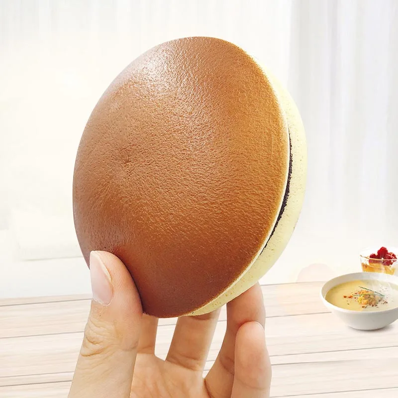 Антистрессовый хлеб Dorayaki мягкие медленно поднимающиеся игрушки для детей, мягкие игрушки для снятия стресса, детские игрушки для снятия стресса - Цвет: No Pattern