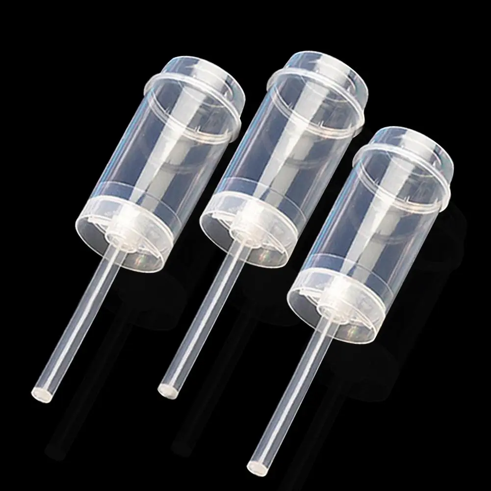 10 штук упак. пуш ап контейнеры прозрачный стрелок с крышками вечерние