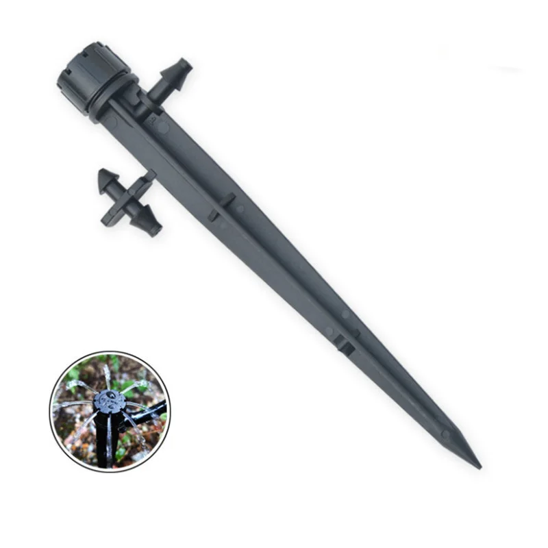 50 шт. садовый капельный полив для орошения высота 360 градусов вставка капельницы