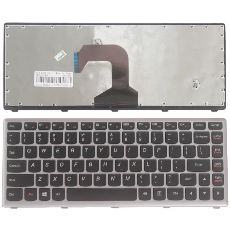 NEW US keyboard For Lenovo Ideapad S300 S400 S405 S400T S400u M30-70 25208654 25208594 laptop | Компьютеры и офис