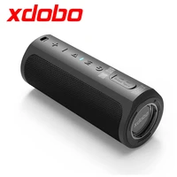 xdobo hero 1999 portable wireless bluetooth compatible speaker sound box tws stereo boombox tf card aux usb port power bank