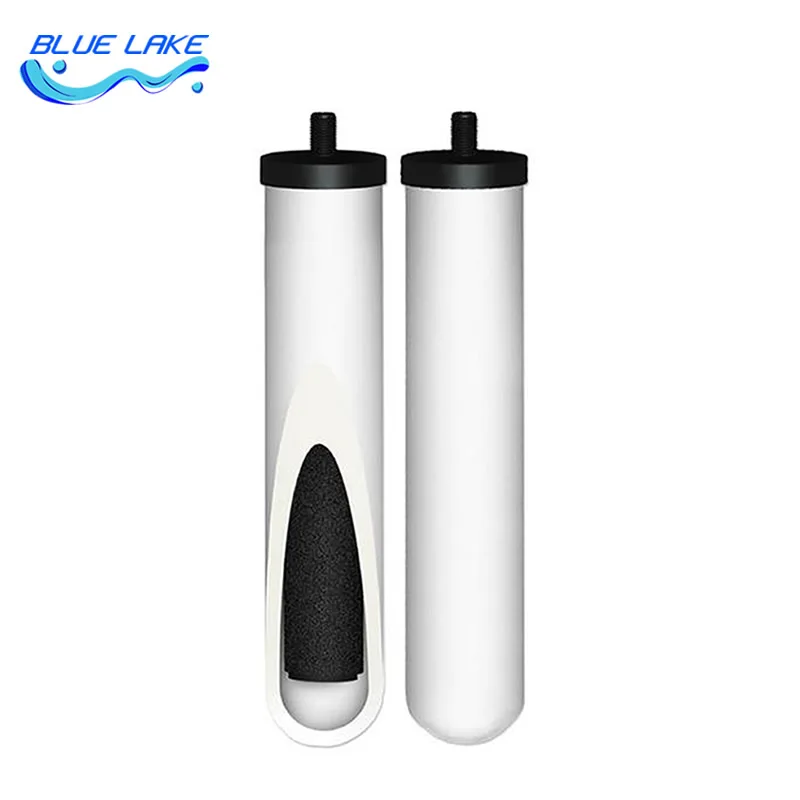 Стандартные 10 дюймовые керамические спеченные фильтры с активированным углем