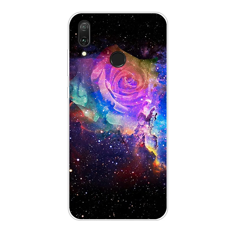 Темно-коричневый Для huawei Y7 чехол Y7 Prime силиконовый чехол мягкий чехол для телефона для huawei Y7 y-7 Y7Prime Y7 Prime чехол Funda - Цвет: Темно-коричневый
