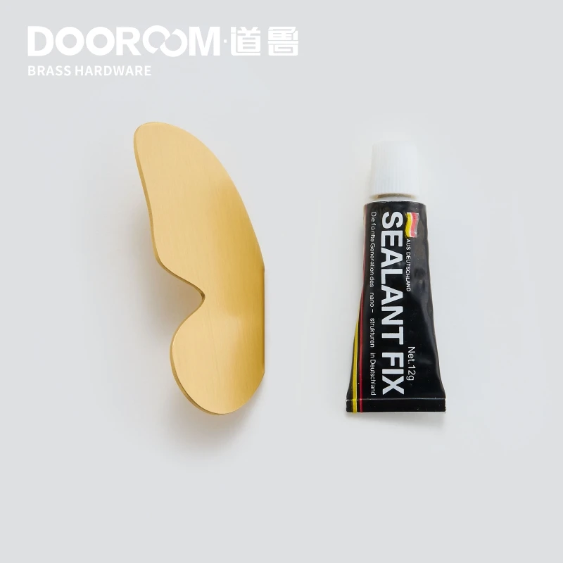 Dooroom латунная фурнитура ручками Натуральный Свежий светло роскошные золотые бабочки Тянет Шкаф для одежды шкаф для шкафов, ящиков Ручки - Цвет: Punch free L wing