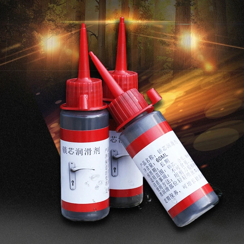 

B2RA 60ml Graphite Powder Lubricant for Locksmith Cylinder Padlock Car Gate Safety Security Door Lock