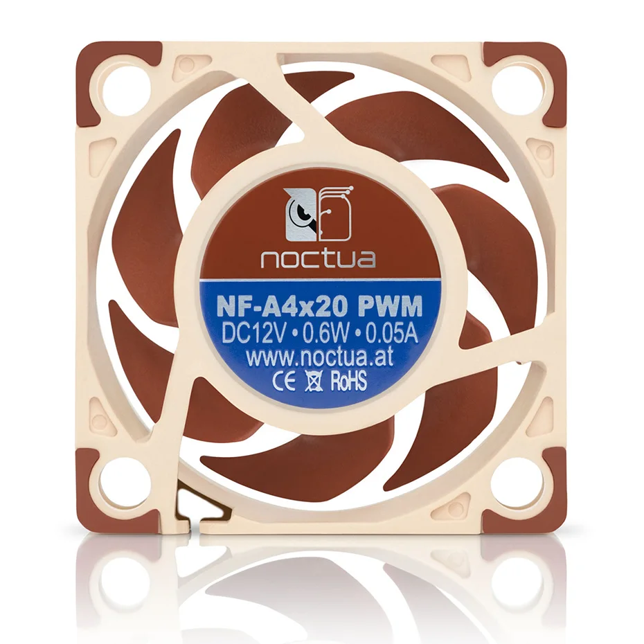 Вентилятор охлаждения Noctua для компьютера чехол накладка 40x40x20 мм 5 В/12 В 3pin /4pin