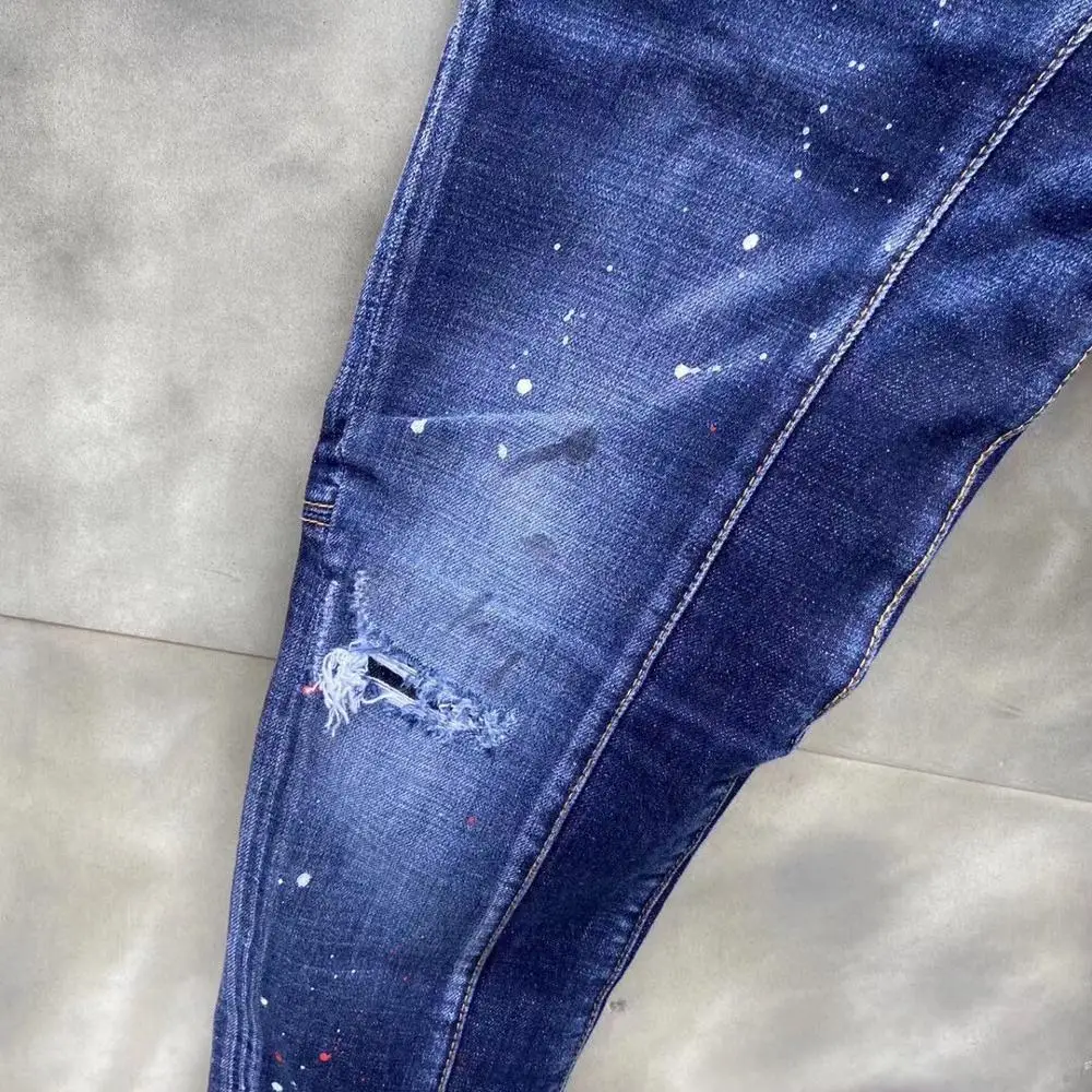 Специальное предложение брендовые итальянские мужские джинсовые брюки Dsquared