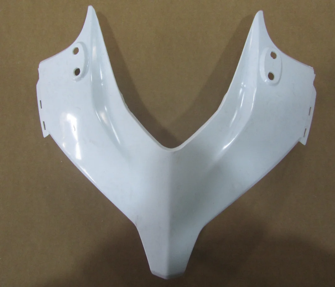 

White Motorcycle Front Upper Fairing Headlight Cowl Nose Panel Fit For HONDA CBR500R 2013 2014 2015