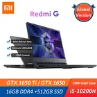 Игровой ноутбук Xiaomi Redmi G, 16,1 дюйма, GTX1650 TI GTX i5-10200H, 16 ГБ DDR4 1650 ГБ SSD 512 sRGB, игровой компьютер