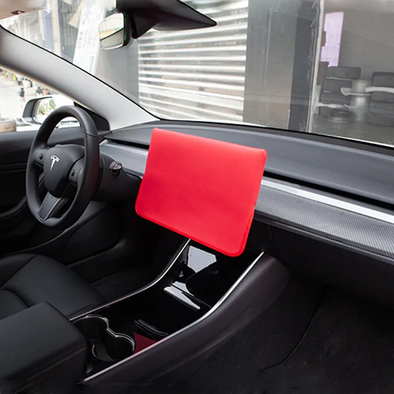 Автомобильная Защита от солнца пылезащитный чехол для экрана черный без буквы