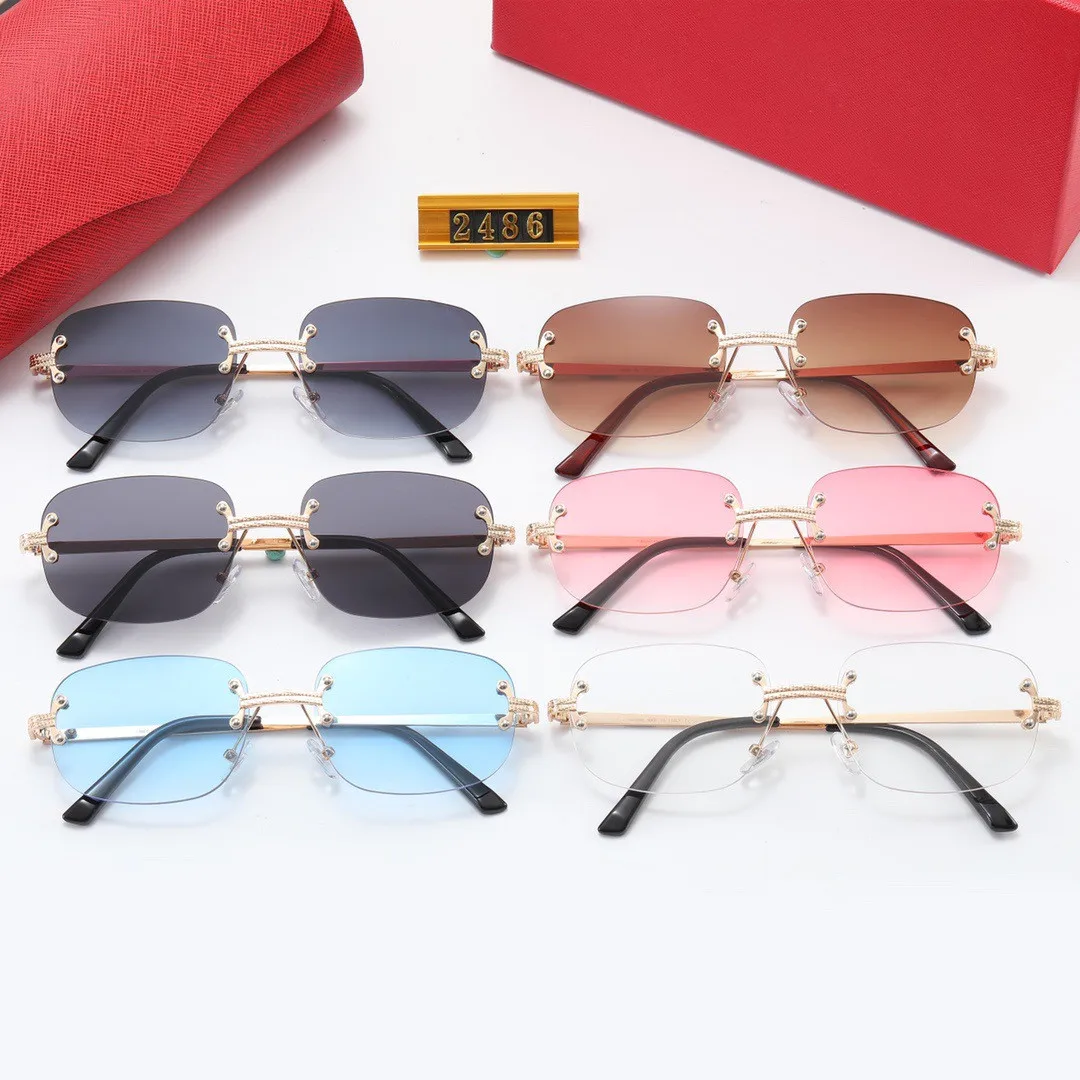 

2486 Luxury Brand Sunglasses Women Sport Sun Glasses Brand Designer Female Outdoor Shopping Shades Driving Luxury Eyewear