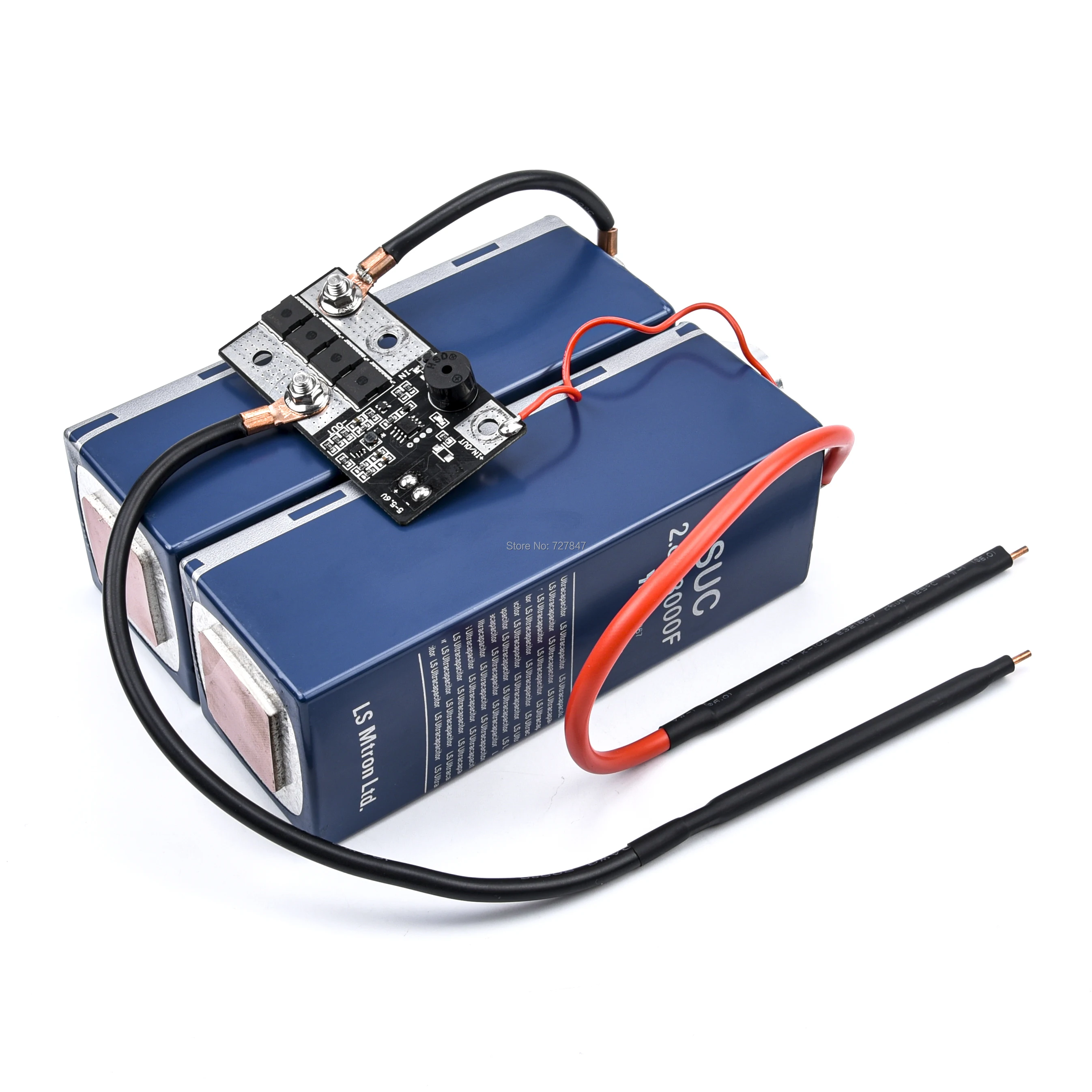 

Portable 5.6V Spot Welder for Farad Capacitors / 18650 Battery DIY Homemade Spot Welder Pens Welding Machine Tool RC FPV