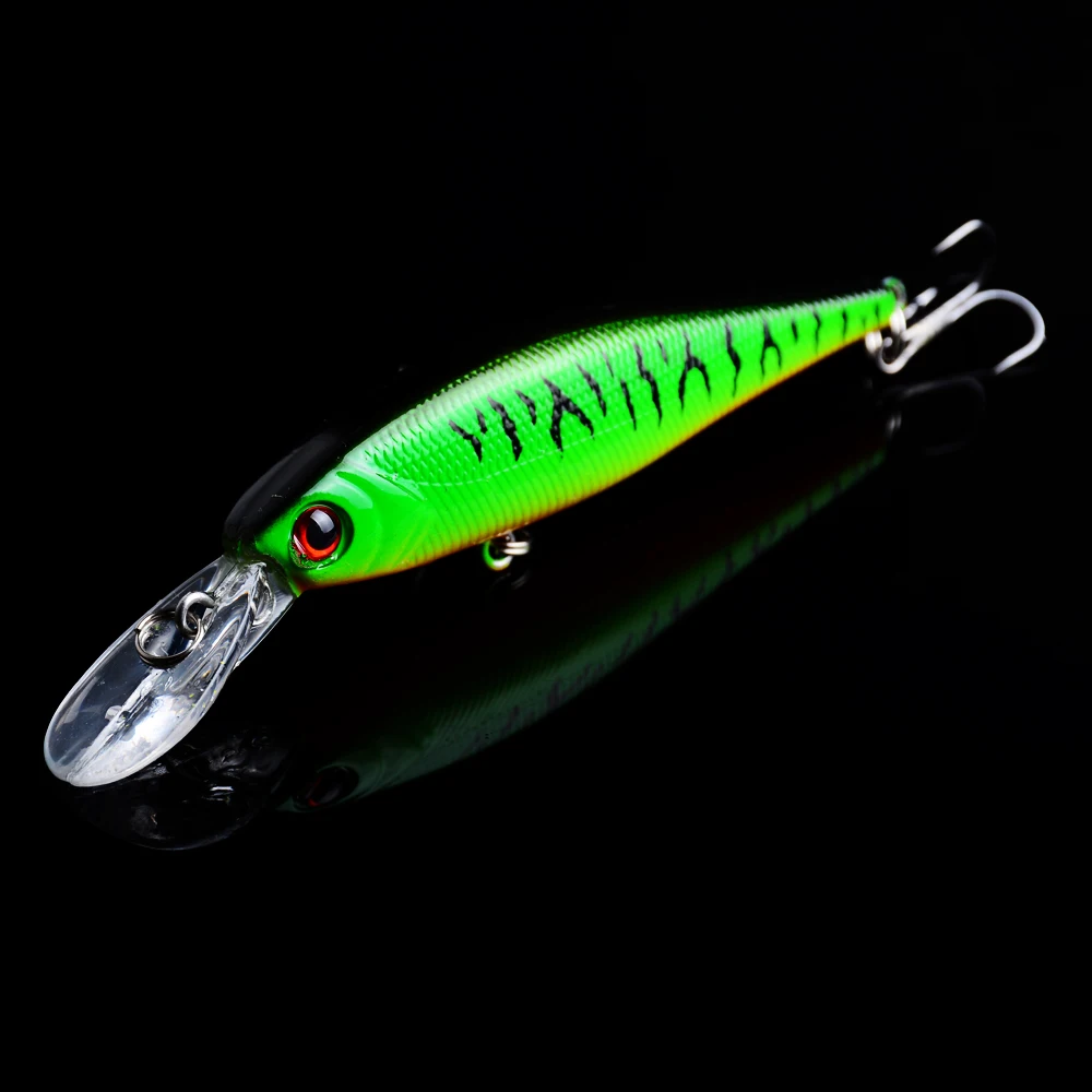 

Приманка в виде гольяна длинная губа, 10 цветов, 100 мм, 9 г, Искусственные воблеры, кренкбейт, жесткая пластиковая наживка приманки, рыба, прима...