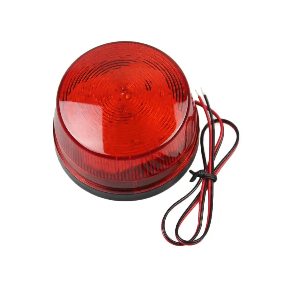 Сигнализация охранной сигнализации DIYSECUR 12 В сигнальная сирена красная