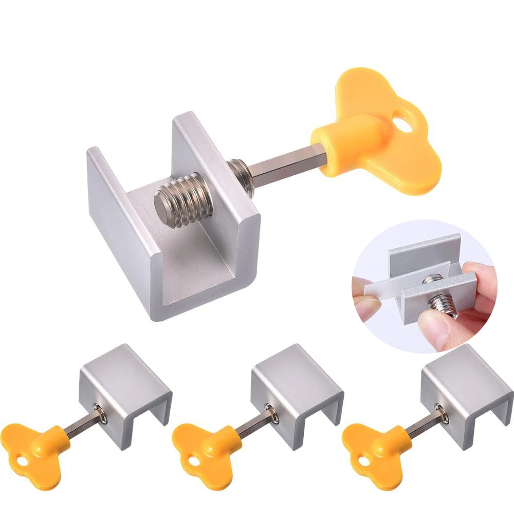 Замки для дверей из алюминиевого сплава регулируемые 4/6/8 шт. | Обустройство дома