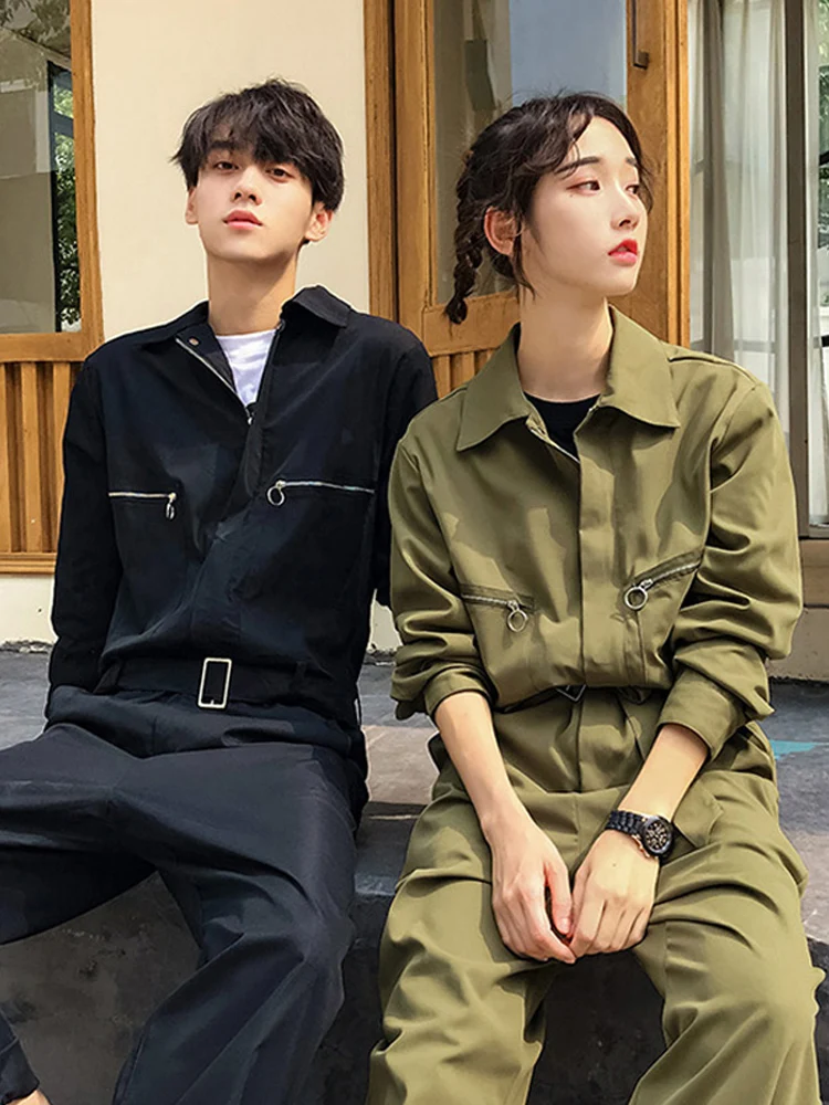 Комбинезон мужской/женский сплошной болотный костюм карго с длинным рукавом