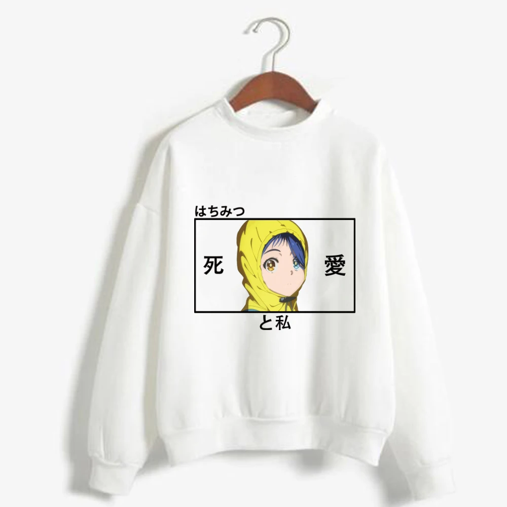 

Wonder Egg Priority Ai Hoodie Fashion Long Sleeve Casual Round Neck Unisex