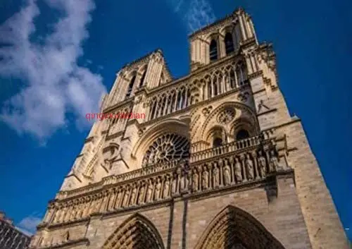 

Notre Dame De Paris Wall Art Metal Sign Art Holiday Decoration Outdoor & Indoor Sign Wall Decoration Notre Dame de Paris Tin