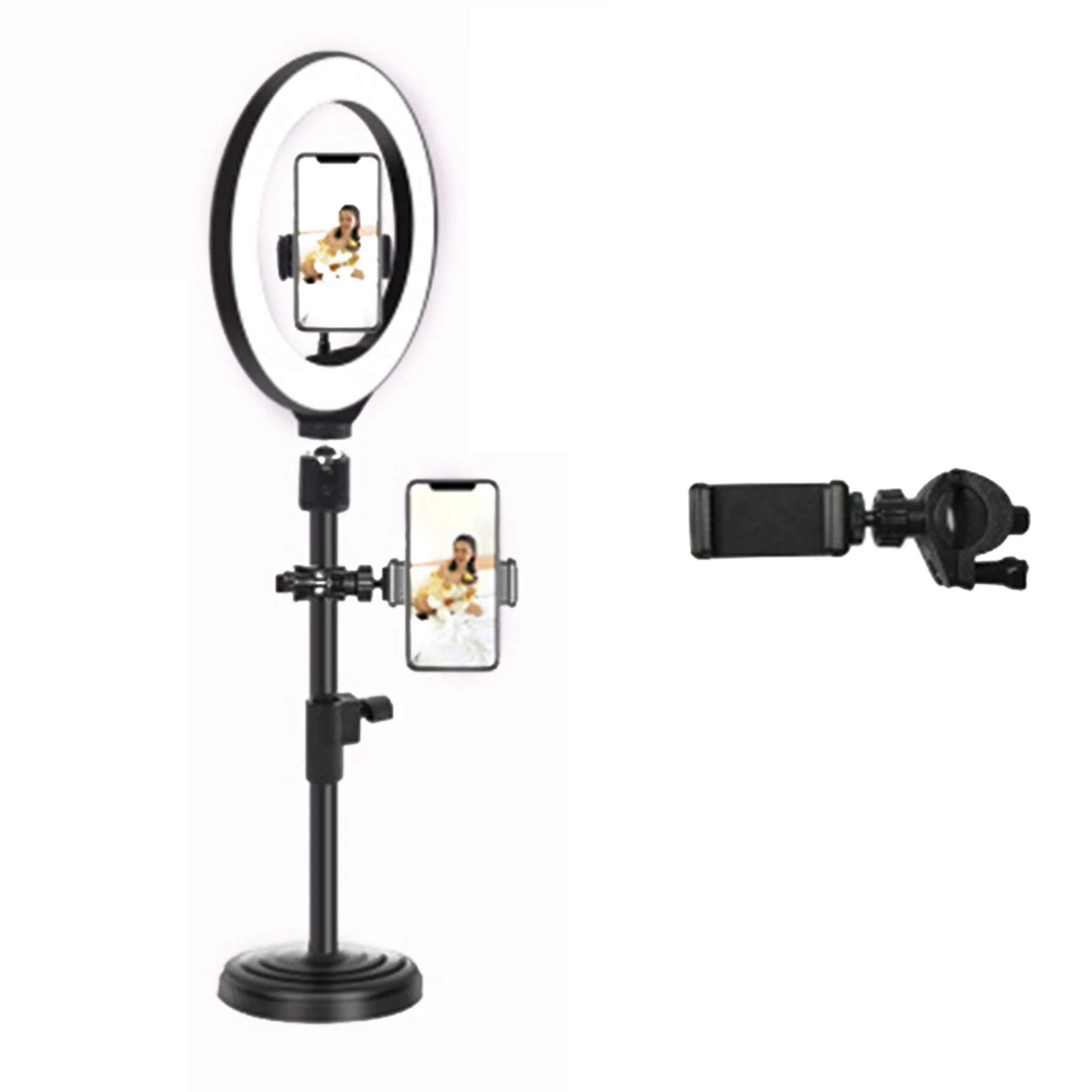 hot sale ring light with tripodround stand cell phone remote camera holder for live stream photography makeup youtube free global shipping
