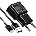 Дорожное зарядное устройство для телефона с Micro USB-кабелем для Samsung J2 J3 J5 Prime Note 4 5 Honor 8C 8X 7A 7C USB-кабель для зарядки