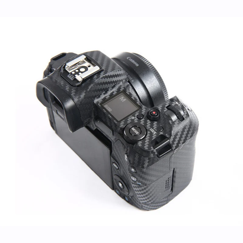 Комплект защитной пленки из углеродного волокна для корпуса камеры Canon EOS R5 R6 RP R M50