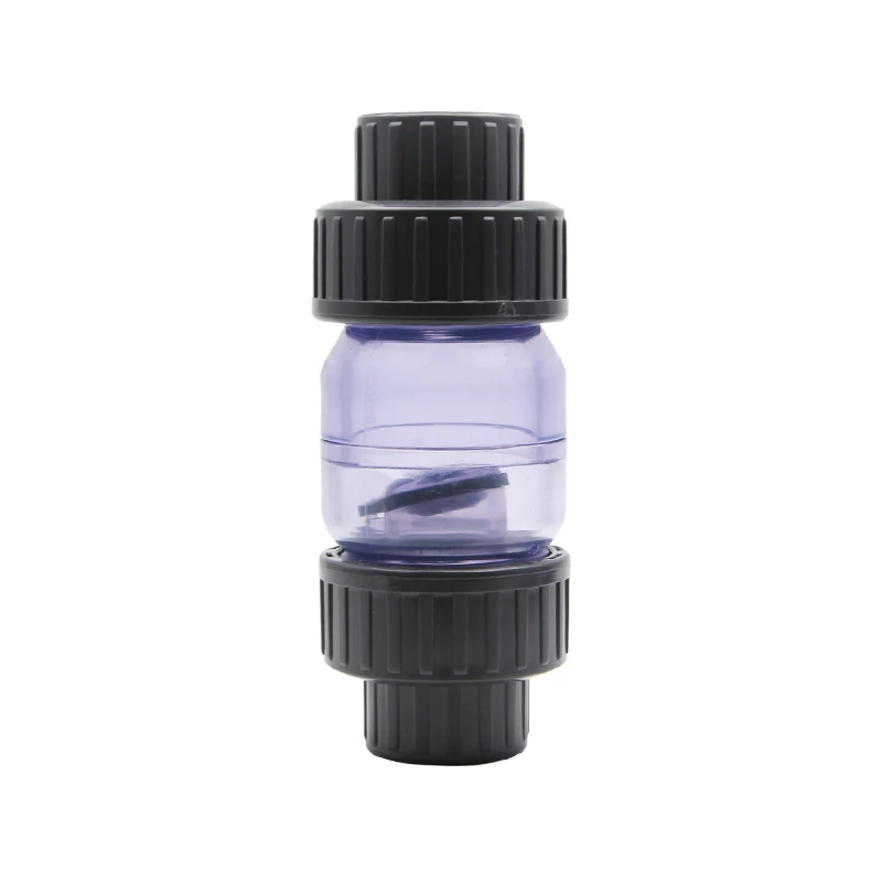 Flowcolour UPVC 25 мм-32 мм серый поворотный обратный клапан невозвратный односторонний