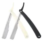 Профессиональный парикмахерский нож для стрижки волос с прямыми краями, бритвенные станки типа s, нож со сменным лезвием и лезвием для удаления волос