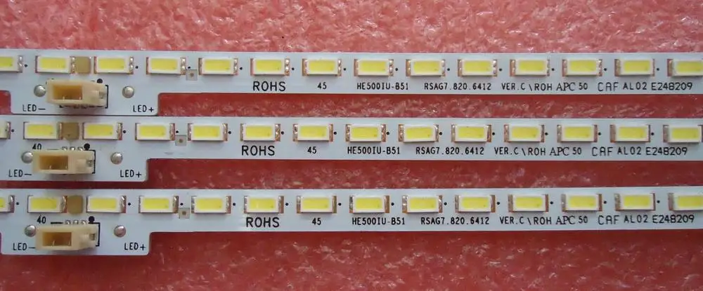 Новинка 10 шт./лот 80LED 544 мм светодиодный Подсветка полосы для LC 50N7000U LED50K5500US RSAG7.820.6412