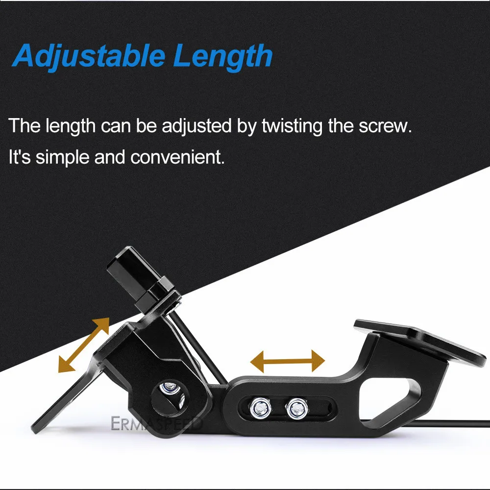 Универсальный кронштейн для мотоцикла рамки номерного знака и светодиодный