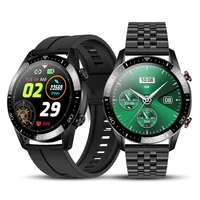 bluetooth call smart watch waterproof men sport fitness tracker watches business steel band full touch screen smartwatch for men