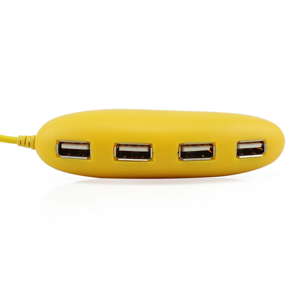 CHYI 4 порт Micro usb-хаб 2 0 мульти-порт креативный фрукты Usb Hab Мини Комбинированный