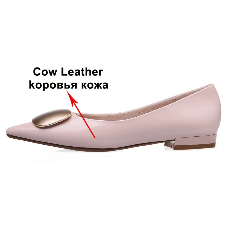 Meotina/весенняя обувь на плоской подошве женские лоферы из натуральной кожи