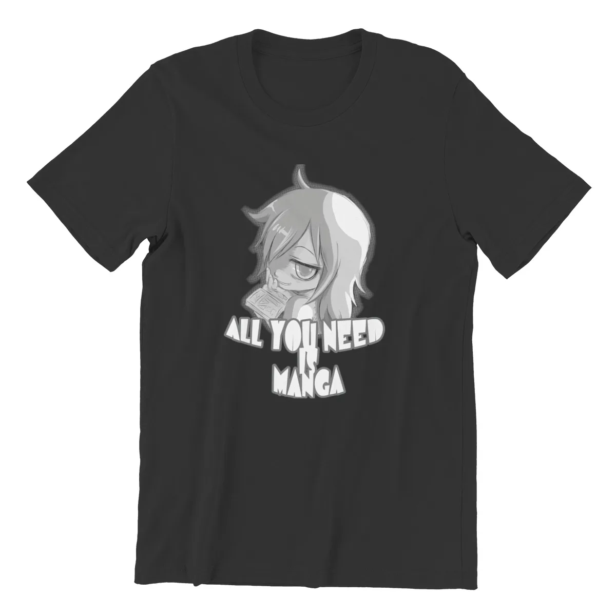 

Для мужчин футболки с рисунками из мультфильмов с надписью «All you need is Манга Пользовательские игры свободные футболки 44167