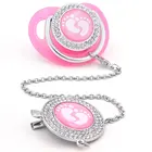 Новый дизайн, роскошная Детская Соска-пустышка, зажимы, желеобразный цвет, яркий алфавит, Детская Соска-пустышка с буквами, уникальные детские соски-пустышки