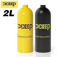 dideep 2l scuba diving cylinder mini oxygen tank dive respirator for snorkeling breath bucear buceo diving equipment
