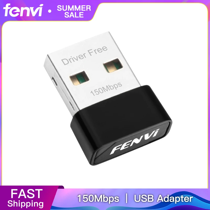 

Fenvi Wireless Mini USB Wifi Adapter 802.11N 150Mbps USB2.0 Receiver Dongle Wi-fi Network Card Free Driver For Desktop Laptop