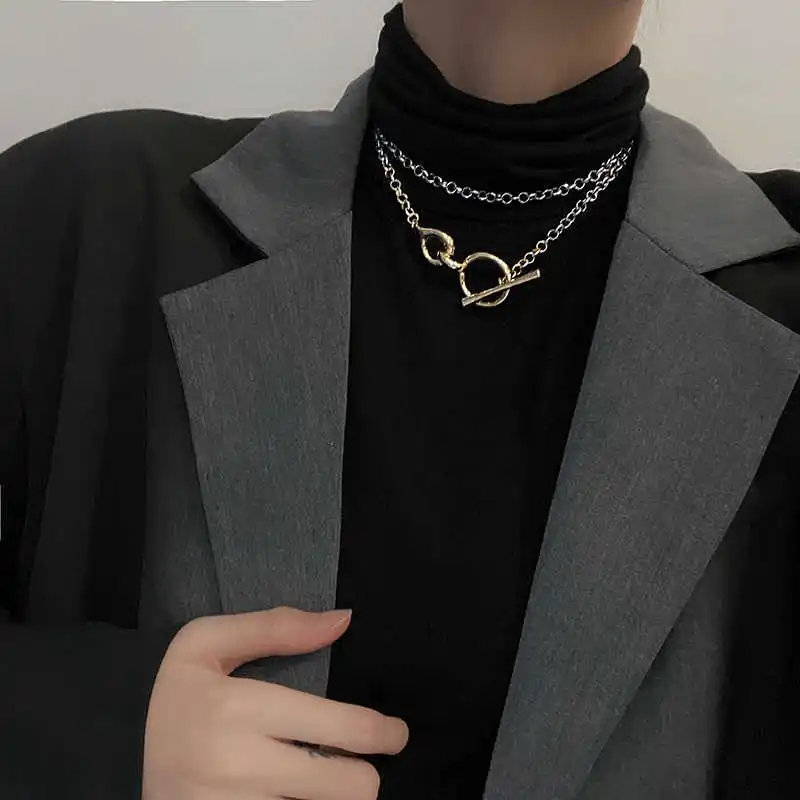 

Low Price Jewellery Cute New Women's Fashion Metal Fashion Chain Design Clavicle Chain Neck Chain Necklaces for Women Girls