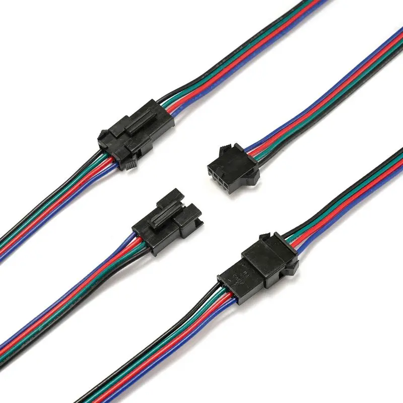 Комплект коннекторов JST комплект из 10 соединителей луженой меди 22AWG со штекером