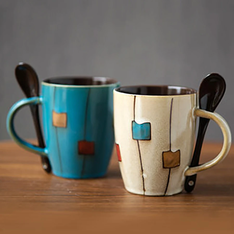 Креативная керамическая чашка кофейная чашки для капучино эспрессо