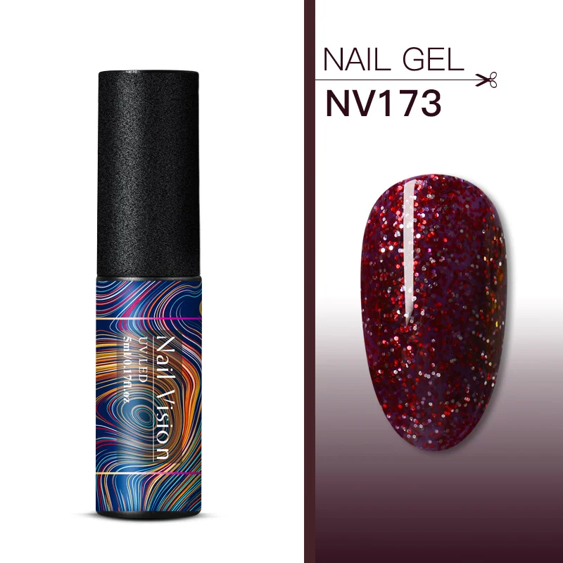Nail Vision 5 мл УФ-набор гель-лаков для ногтей блестки замачиваются долговечный Гель-лак для ногтей маникюрный лак - Цвет: S06768