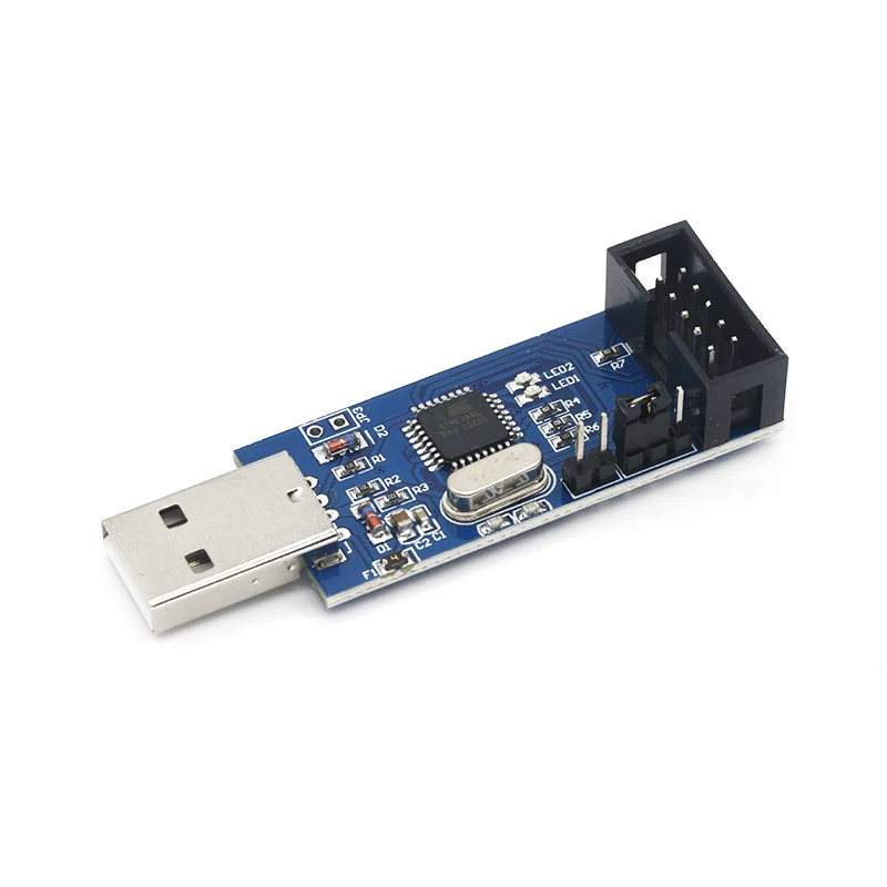 1 шт. Новый USBASP USBISP AVR программист USB ISP ASP ATMEGA8 ATMEGA128 Поддержка Win7 64K|win7| |