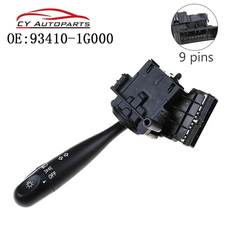 

Headlight Turn Signal Switch For Hyundai Kia Accent Rio 2006-2011 93410-1G000 934101G000 93410-1C000 934101C000 93410-1C200