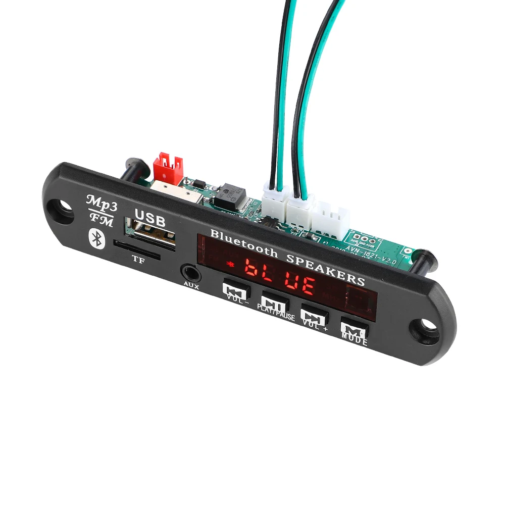 Плата Bluetooth усилителя AIYIMA 15Wx2 MP3 декодер плата 5 0 приемник WAV APE FLAC аудио USB TF FM