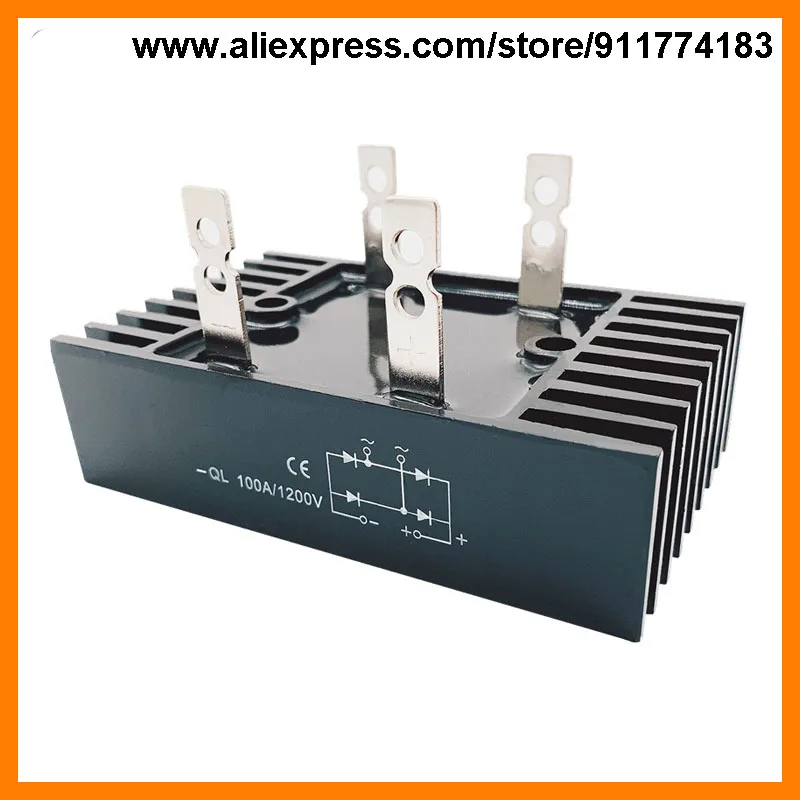 

QL40A QL60A QL100A Single Phase Diode Bridge Rectifier for Generator 1200V