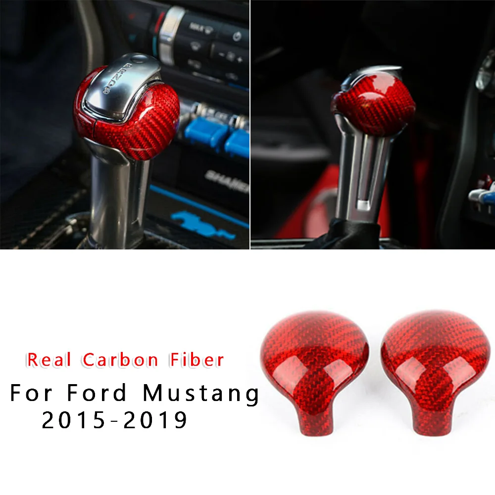 

Replacement Gear Shift Knob Trim For Ford Mustang 2015-2019 Accessories