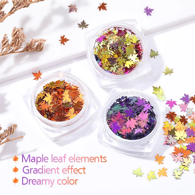 90 шт./кор. ультра тонкий блеск для ногтей из метала золотого цвета в форме