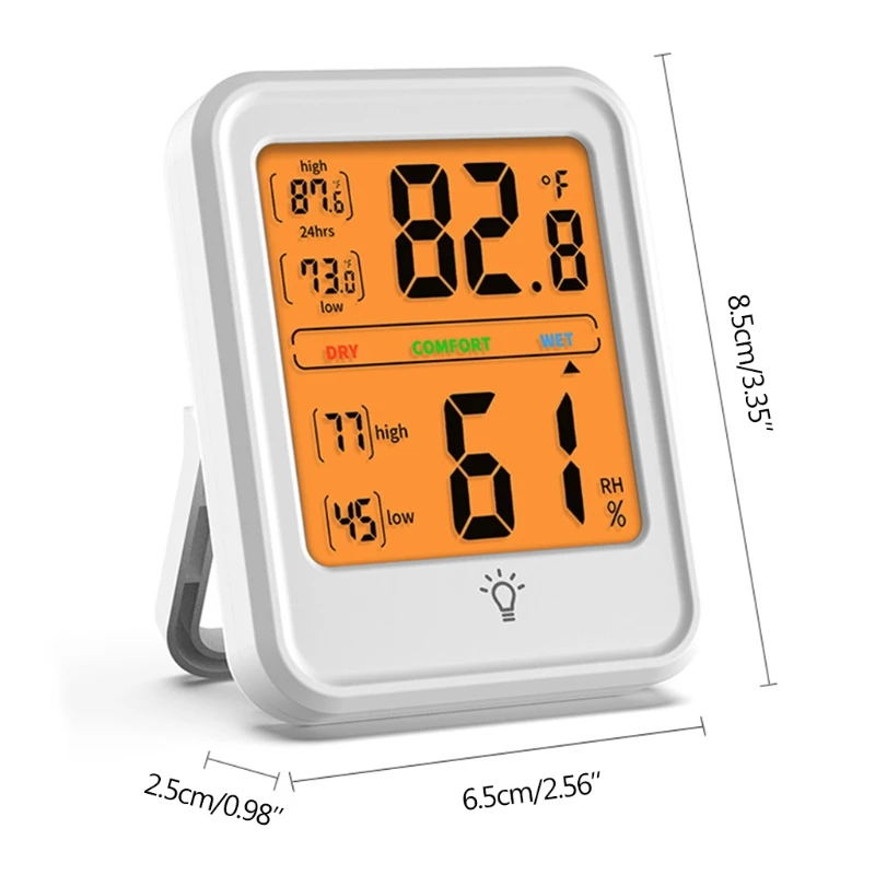 

Indoor Outdoor Thermometer Hygrometer / Max/Min Temperature Humidity Monitor X6HC