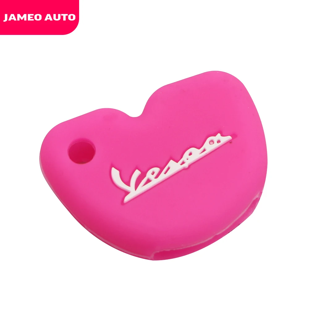 

Silicone Car Key Case Protection Cover Cases Fit for Vespa Enrico Piaggio GTS300 LX150 Fly 125 3vte Gts 200 Motorcycle Key
