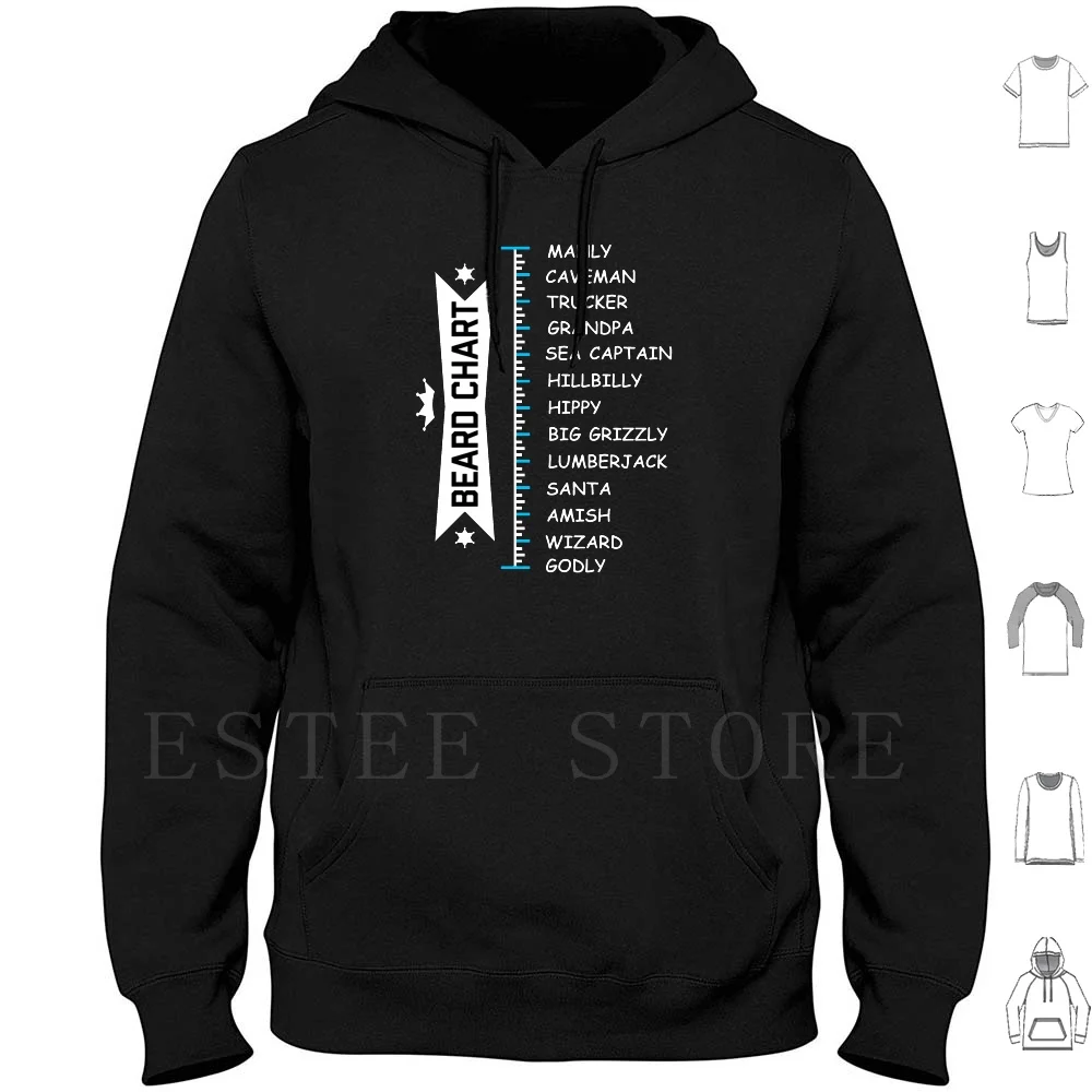 

Beard Chart Hoodies Long Sleeve Beard Chart Beard Chart Beard Chart Funny Beards Men Bearded Men I Love Beards Beard